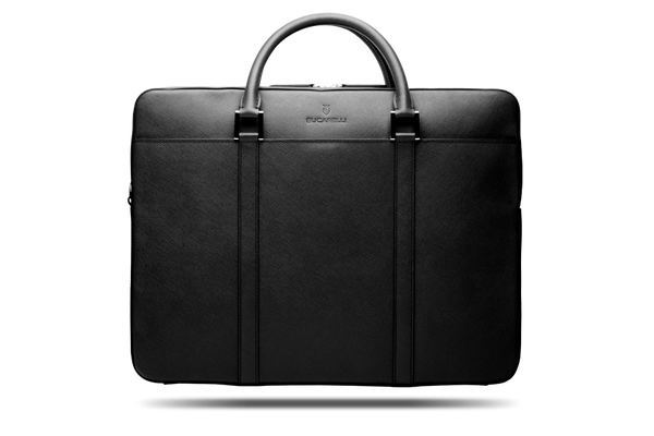 Black Saffiano Briefcase Bucarelli