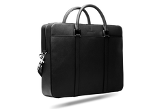 Black Saffiano Briefcase