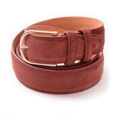 Hunter Suede Belt in Muscat